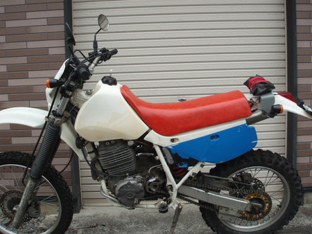 HONDA XR600R タンク研磨 - シングル スマイル