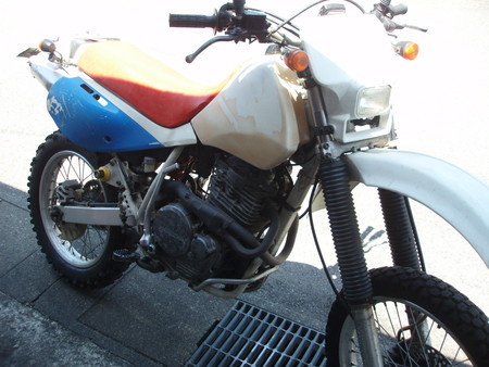 HONDA XR600R 車検準備 その2 - シングル スマイル