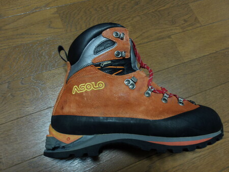 登山靴修理 Asolo SHERPA GV - シングル スマイル