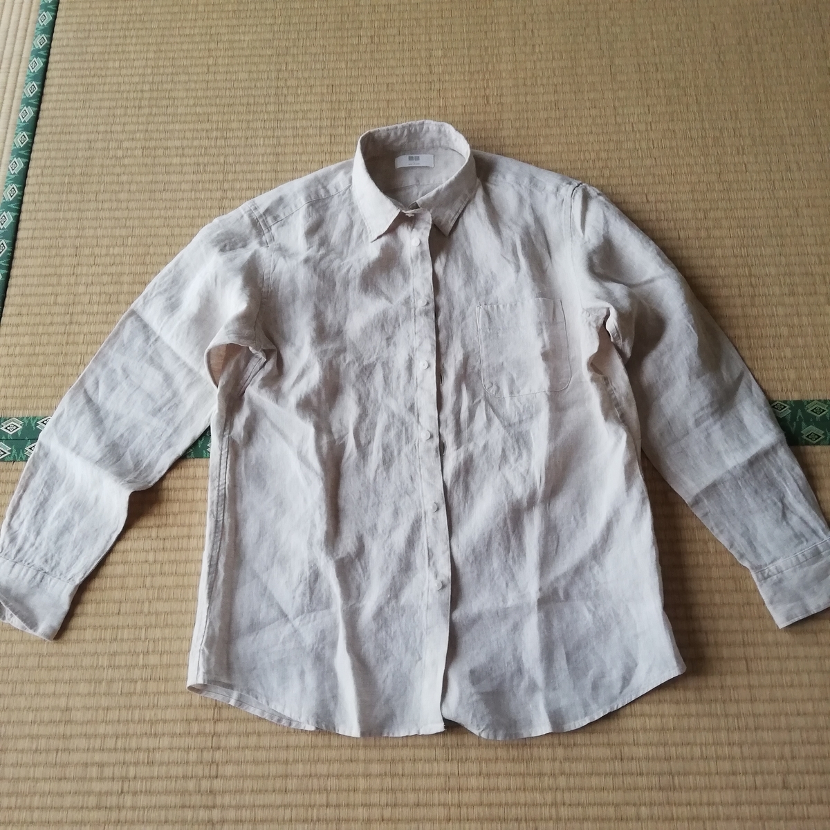 主人2枚目のリネンシャツ購入 - 60歳になりましての日記