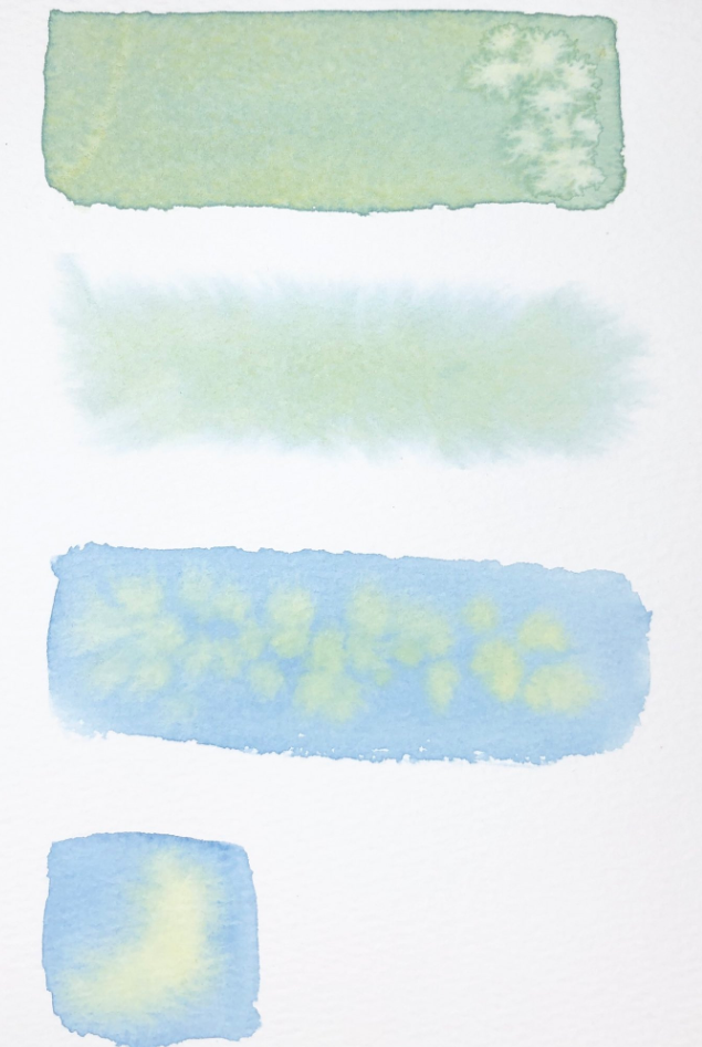 透明水彩画　原画　「キバナコスモスのフィールド02」額縁付　F4サイズ 透明水彩画 原画 「キバナコスモスのフィールド02」額縁付 F4サイズ