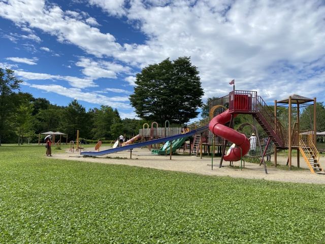 子連れ軽井沢旅行 子どもが楽しめる湯川ふるさと公園 Sio Chan S Diary
