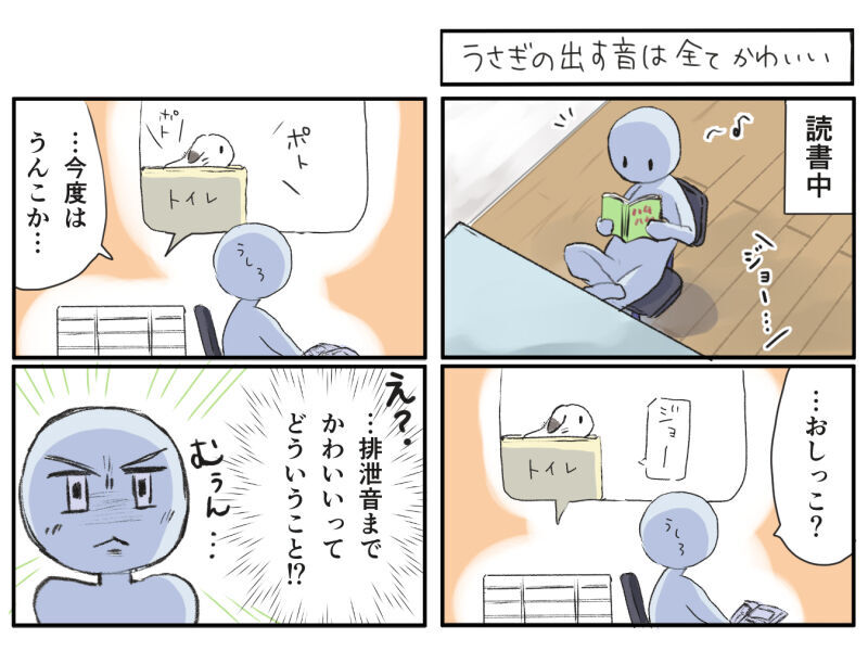うさぎの出す音