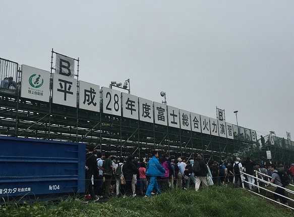 平成28年度 富士総合火力演習レポート 準備編 がんばれ 2x歳