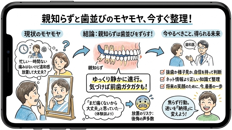 親知らずで歯並びがずれた？知恵袋の本音と対処法を解説 - Ice Walker