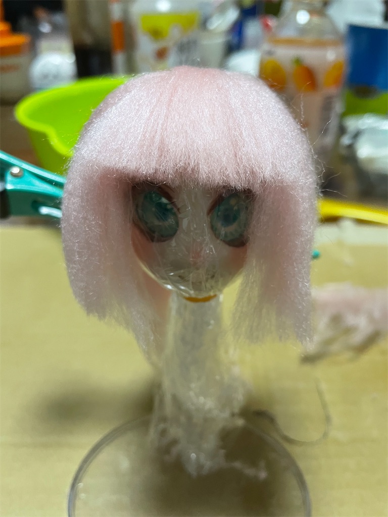 セリアドール 夢かわぱっつん前髪 ウィッグ （Seria Doll Hair