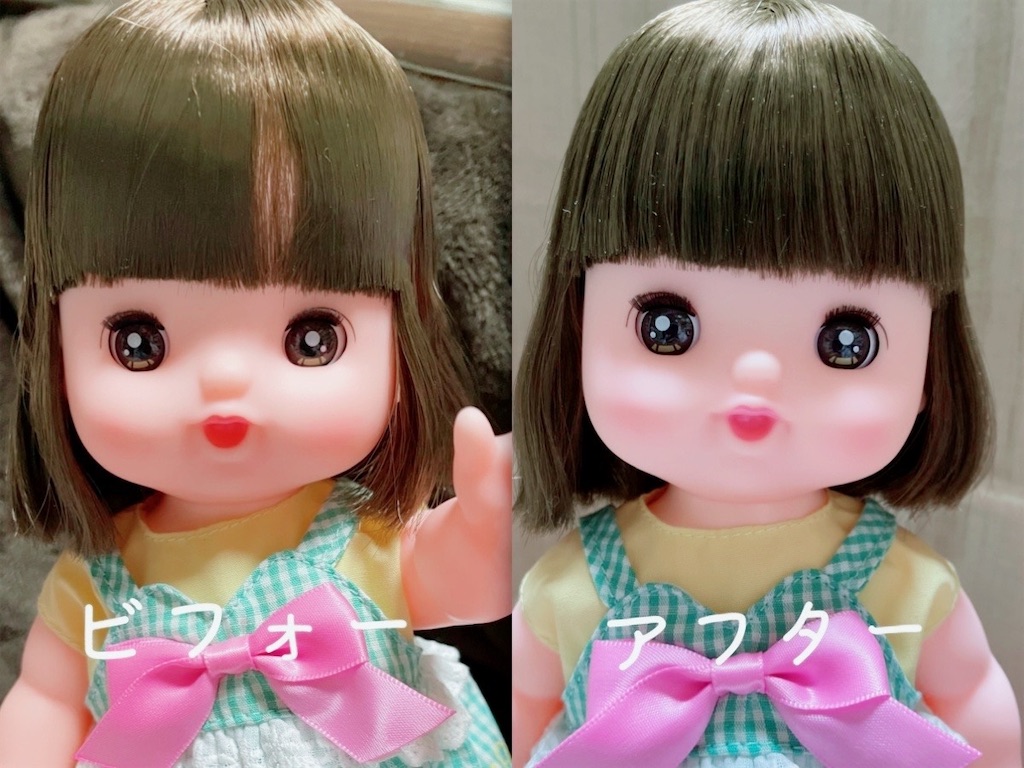 リカちゃん 髪型アレンジ カールヘア メル ちゃん リカちゃん ヘア