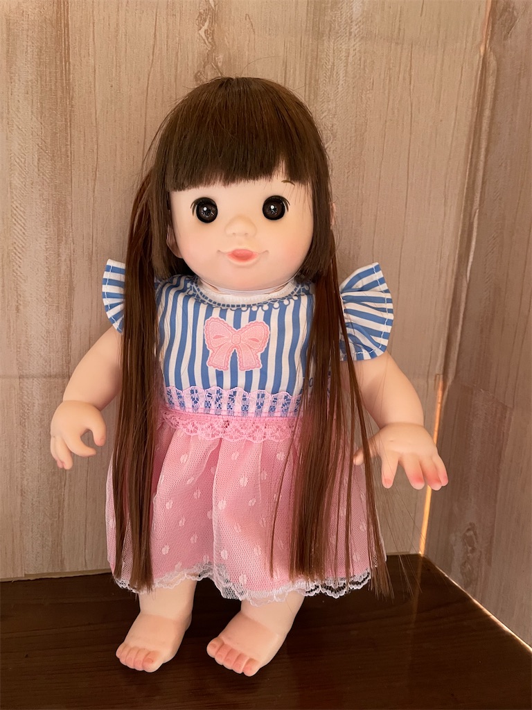 ぽぽちゃん】超ロングヘアウィッグでお姉さんぽぽちゃんに大変身