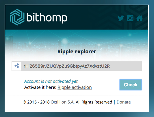 Ripple explorer