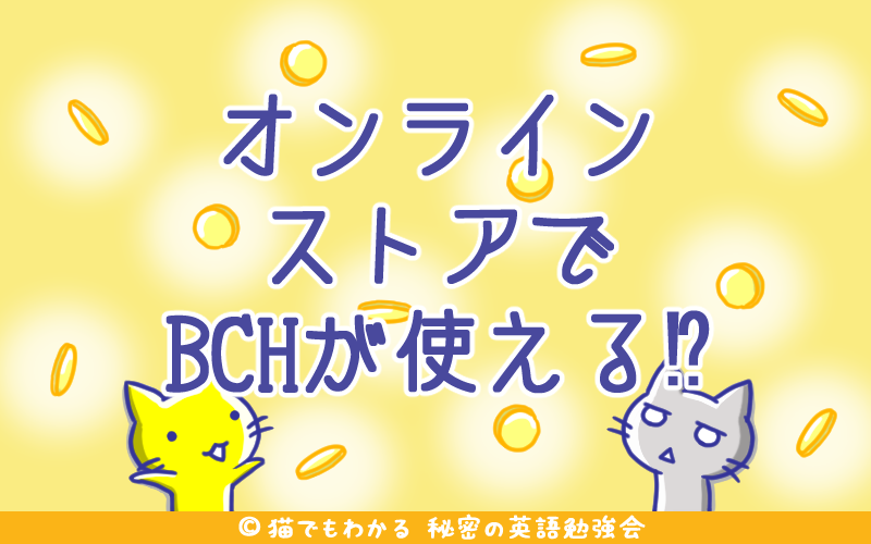 オンラインストアでBCHが使える.png オンラインストアでBCHが使える
