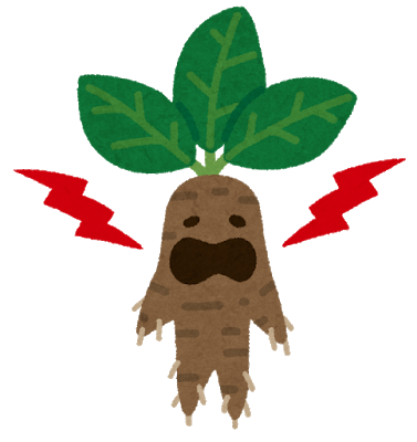 Fantasy mandrake mandragora