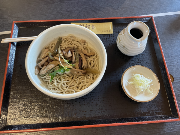 山菜きのこおろしそば