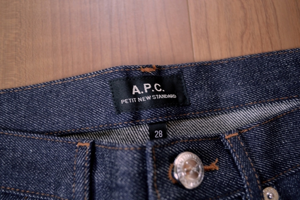 A.P.C. PETIT NEW STANDARD 着用開始 - シシ丸STANDARD