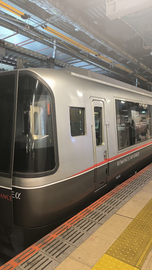ロマンスカー初乗りな気がする