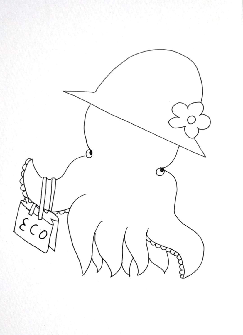 エコなタコ 原画