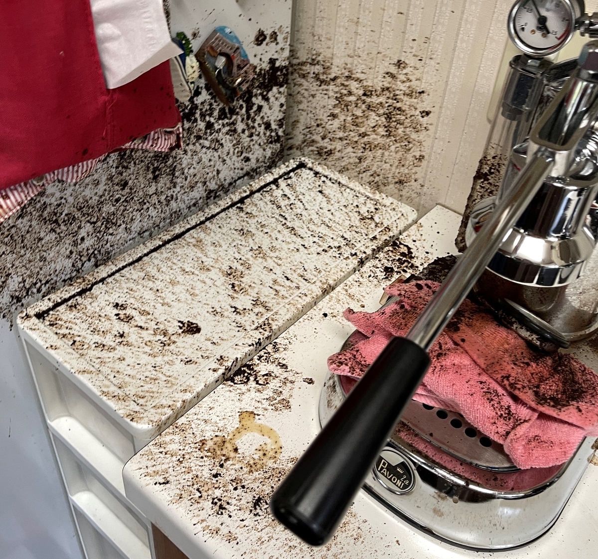 エスプレッソマシンがやってきた。コーヒーレベルが爆上がり
