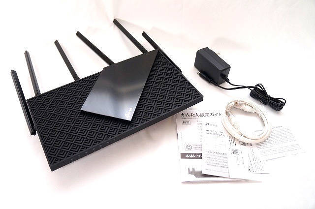 TP-Link Archer AX73の開封・外観