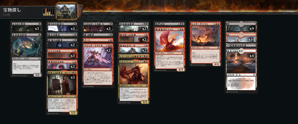 【MTGA】フィーチャースタンダードイベント デッキリストまとめ skalのカードゲーム備忘録