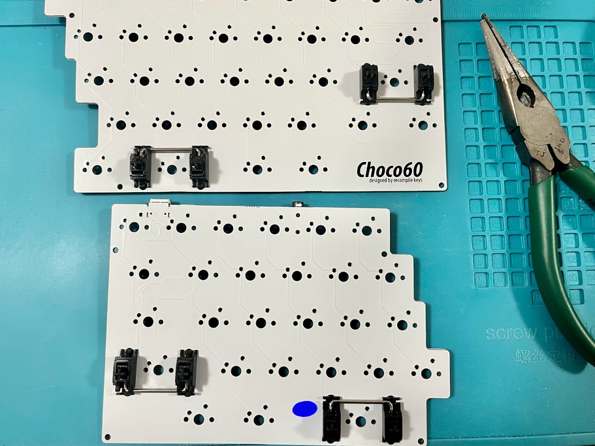 初めての分割キーボード『Choco60 rev.2』を作った - 坂の上の 初めての分割キーボード『Choco60 rev.2』を作った - 坂の上の
