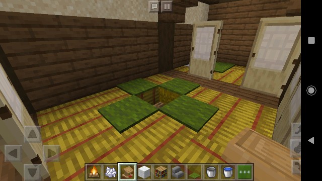 コの字の和風屋敷の作り方 内装編 Sくんのminecraft