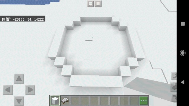 憧れのかまくらの作り方 Sくんのminecraft
