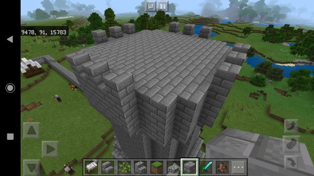 ピリジャー前哨基地の外壁の作り方 Sくんのminecraft
