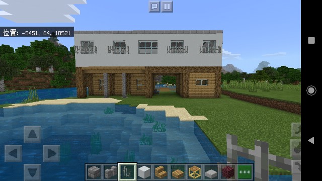 情緒溢れる釣り堀の作り方 Sくんのminecraft
