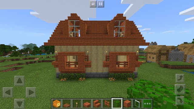 屋根のドーマーが特徴のおしゃれな家の作り方 Sくんのminecraft 屋根のドーマーが特徴のおしゃれな家の作り方 Sくんのminecraft
