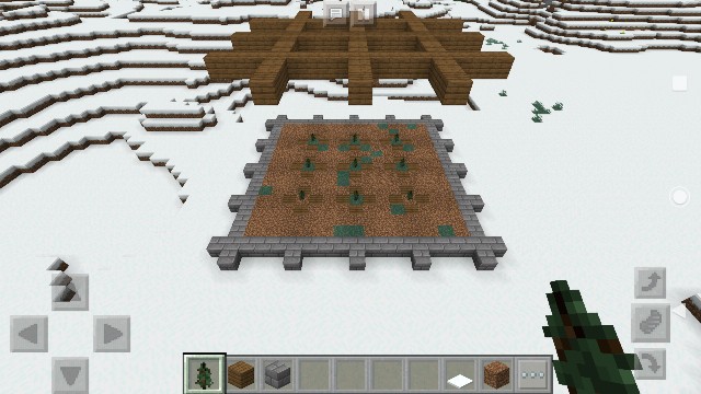 松素材のみで作る松の植林場の作り方 Sくんのminecraft