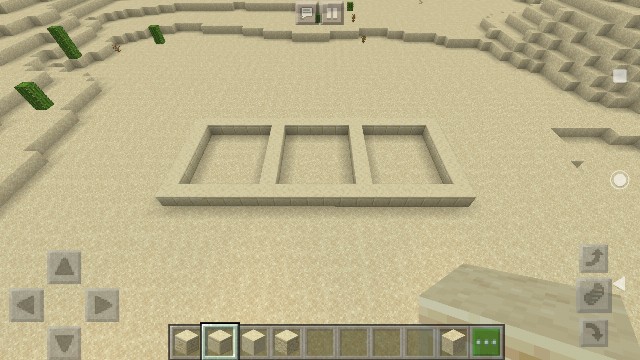 砂漠の雰囲気に合わせた長屋タイプの家の作り方 Sくんのminecraft