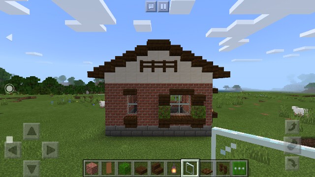 レンガメインの小さな家の作り方 Sくんのminecraft