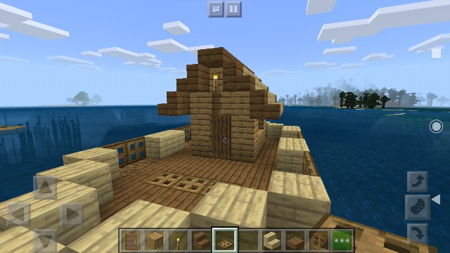 港町に最適な小型木造漁船の作り方 Sくんのminecraft