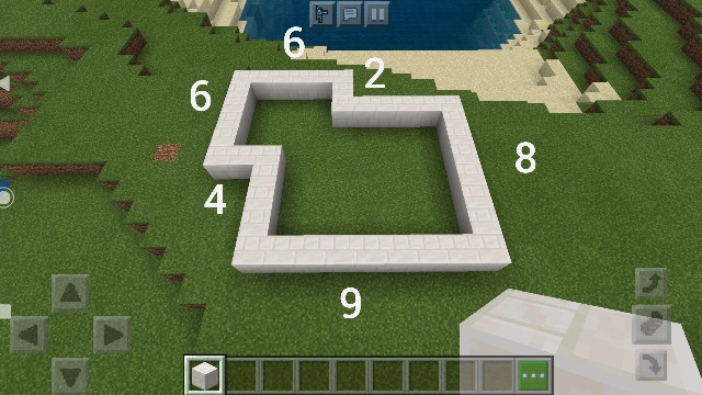 海辺に建つモダンハウスの作り方 Sくんのminecraft