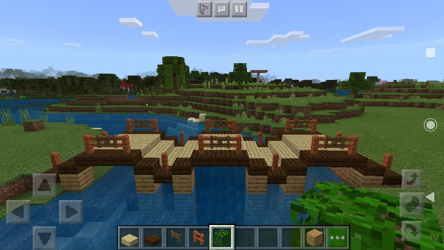 飾り用 可愛い木造橋の作り方 マイクラ Sくんのminecraft