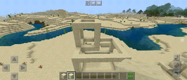 砂漠の2階建てな四角い家の作り方 マイクラ Sくんのminecraft 砂漠の2階建てな四角い家の作り方 マイクラ Sくんのminecraft