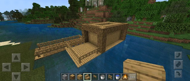 湿地や浅瀬につくる簡易拠点の作り方 マイクラ Sくんのminecraft 湿地や浅瀬につくる簡易拠点の作り方 マイクラ Sくんのminecraft