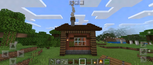 オレンジメインのハロウィン建築 マイクラ Sくんのminecraft