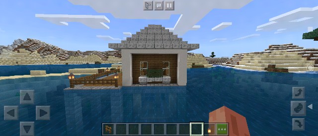 地下 のある水上コテージの作り方 マイクラ Sくんのminecraft