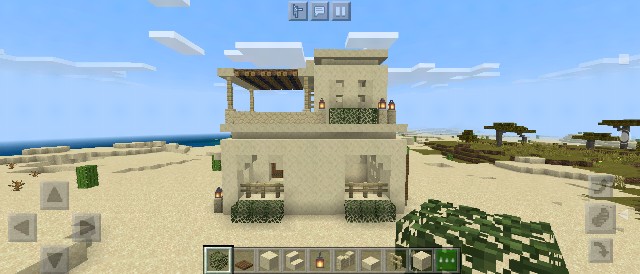 マイクラ 小さくてもオシャレに見える砂岩ハウスの作り方 マインクラフト Sくんのminecraft