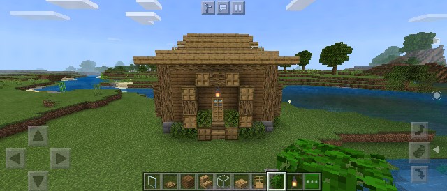 天窓と円形窓付きで家の作り方 マイクラ Sくんのminecraft