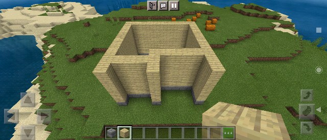 出窓が特徴的な片流れ屋根ハウスの作り方 マイクラ Sくんのminecraft 出窓が特徴的な片流れ屋根ハウスの作り方 マイクラ Sくんのminecraft