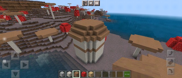 キノコ島素材で円柱ハウスの作り方 マイクラ Sくんのminecraft キノコ島素材で円柱ハウスの作り方 マイクラ Sくんのminecraft