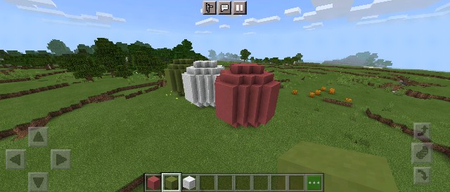かわいい集合住宅 三色団子ハウスの作り方 マイクラ Sくんのminecraft