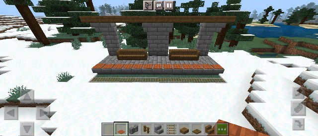 田舎の駅ホームの作り方 マイクラ Sくんのminecraft