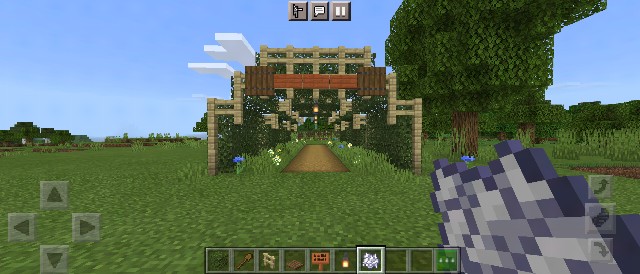 植物園風の道の作り方 マイクラ Sくんのminecraft