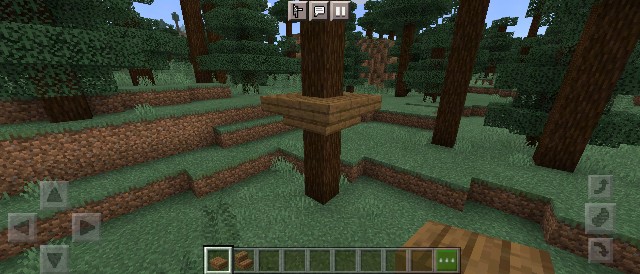 トウヒの木を支柱にしたツリーハウスの作り方 マイクラ Sくんのminecraft
