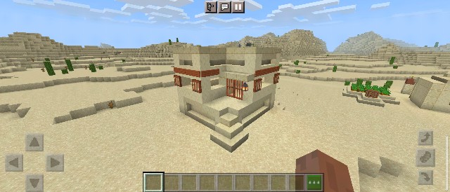 マイクラ 四角でまとめた砂岩の家の作り方 マインクラフト Sくんのminecraft
