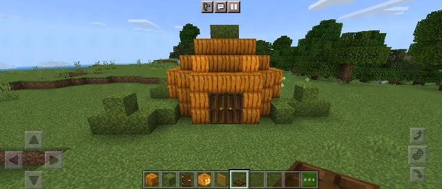マイクラ 簡単に作れるミニカボチャハウスの作り方 マインクラフト Sくんのminecraft マイクラ 簡単に作れるミニカボチャハウスの作り方 マインクラフト Sくんのminecraft