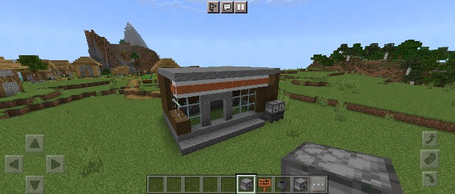 マイクラ コンビニっぽい建物の作り方 マインクラフト Sくんのminecraft