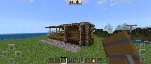 マイクラ 単線 おとなしい見た目で駅の作り方 マインクラフト Sくんのminecraft